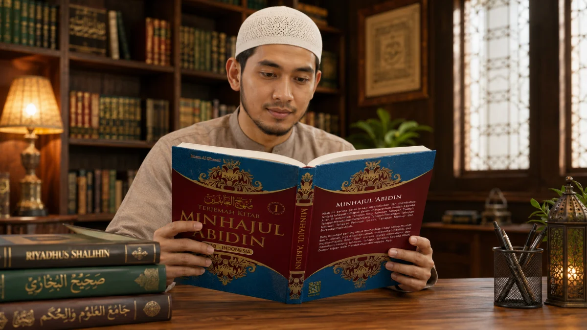 MENEMUKAN KETENANGAN BATIN DENGAN MENYELAMI MAKNA KITAB MINHAJUL ABIDIN KARYA IMAM GHAZALI