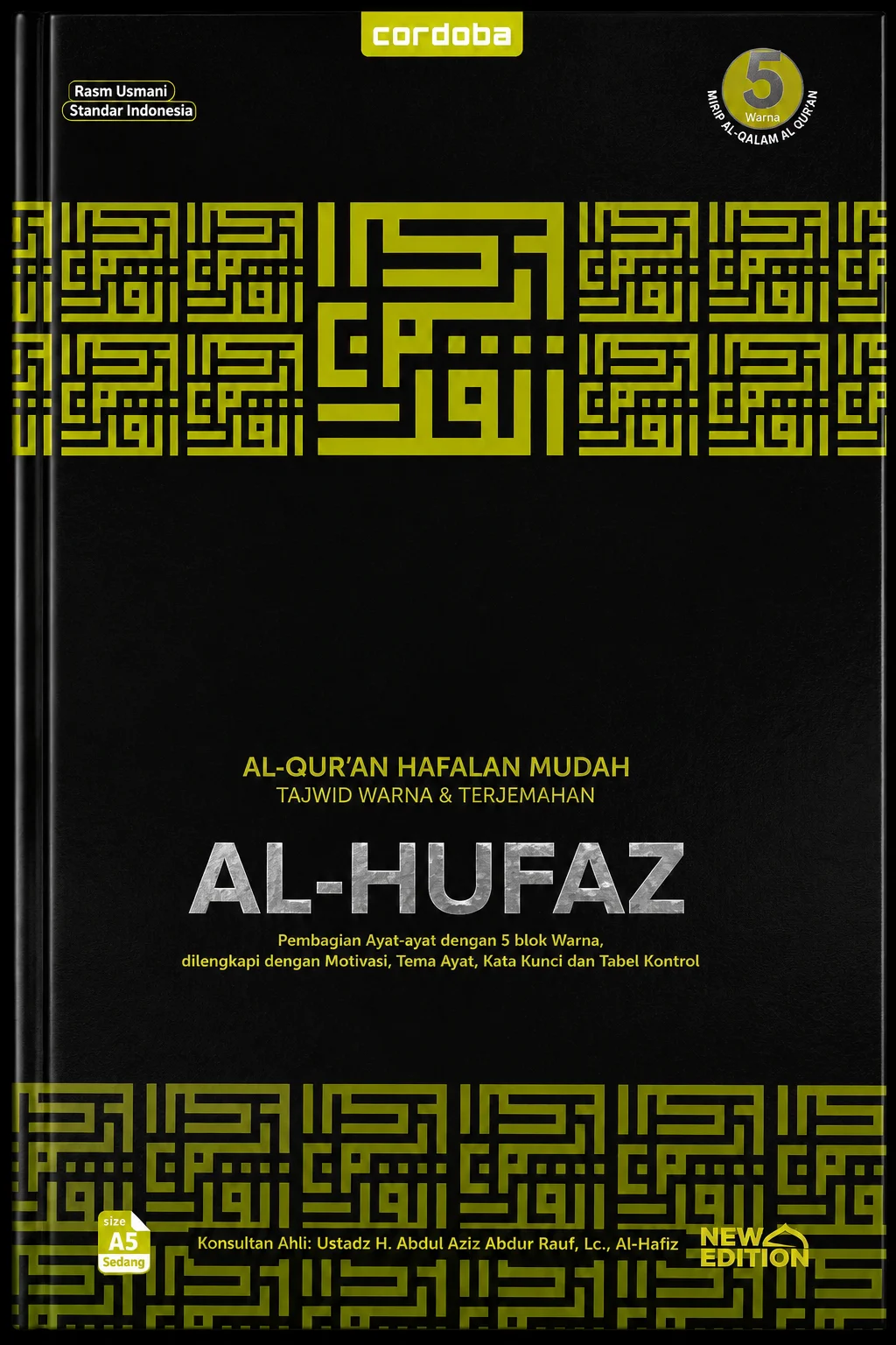 AL HUFAZ METALIZING KA'BAH Alquran Hafalan Mudah Tajwid Warna & Terjemah