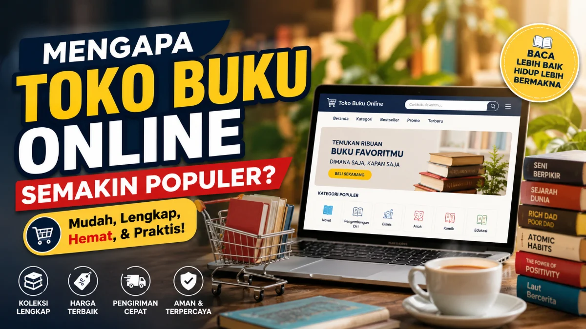 Mengapa Toko Buku Online Semakin Populer