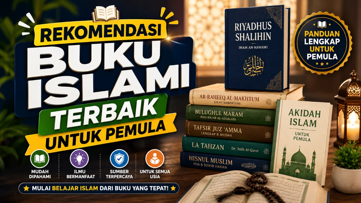 Rekomendasi Buku Islami Terbaik untuk Pemula