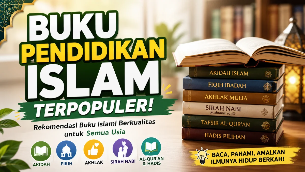Buku Pendidikan Islam Terpopuler: Panduan Memilih Bacaan Berkualitas untuk Semua Usia