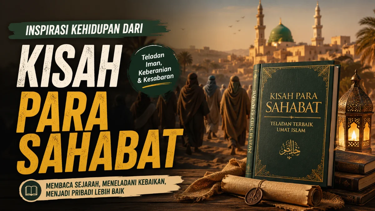 Buku Kisah Para Sahabat: Inspirasi Keteladanan Generasi Terbaik Islam