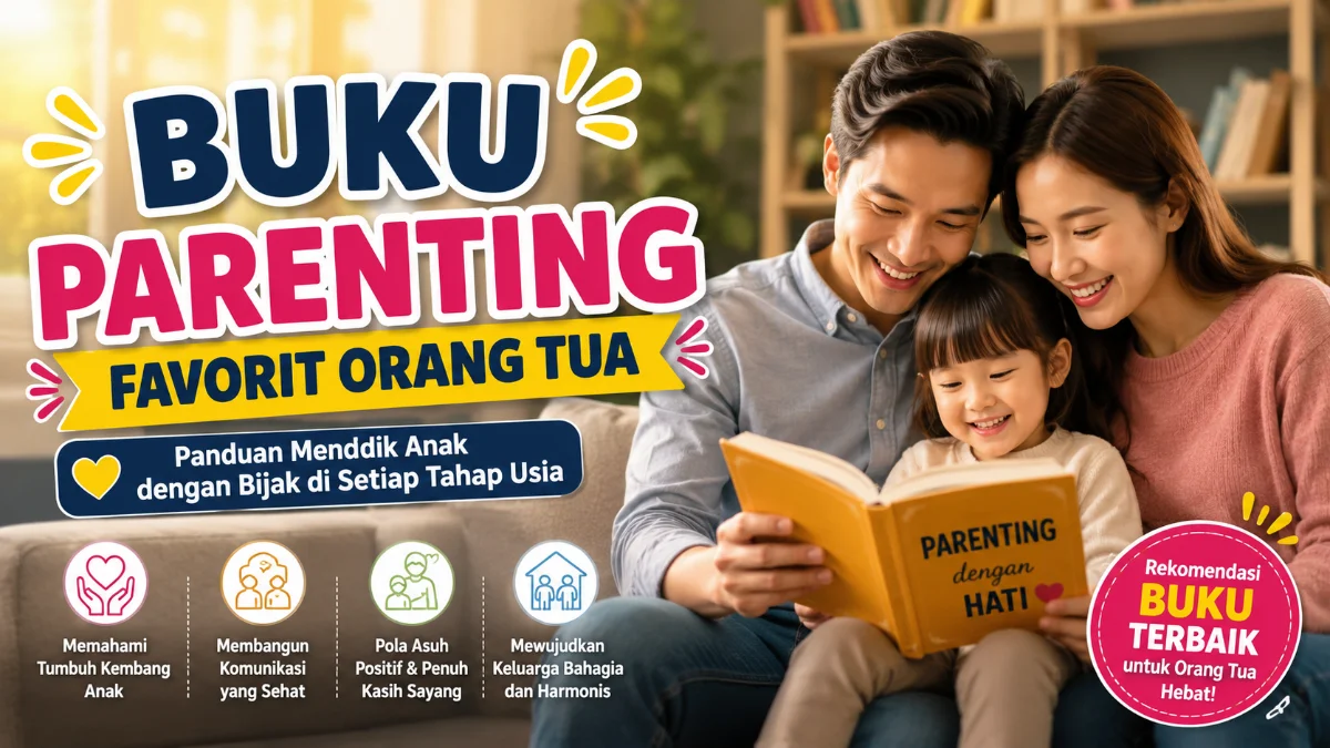 Buku Parenting Favorit Orang Tua: Panduan Mendidik Anak dengan Bijak di Setiap Tahap Usia