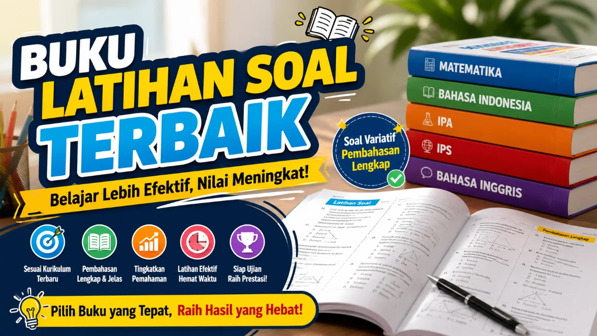 Buku Latihan Soal Terbaik: Panduan Memilih Agar Belajar Lebih Efektif dan Nilai Meningkat