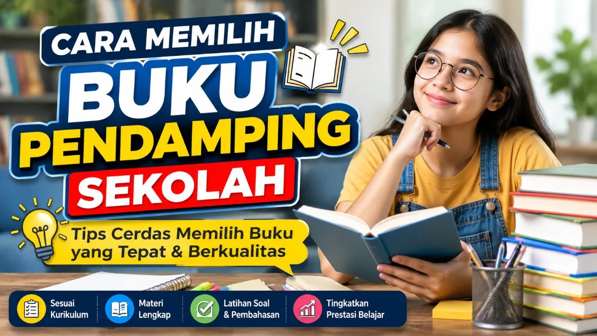 Cara Memilih Buku Pendamping Sekolah yang Tepat untuk Meningkatkan Prestasi Belajar