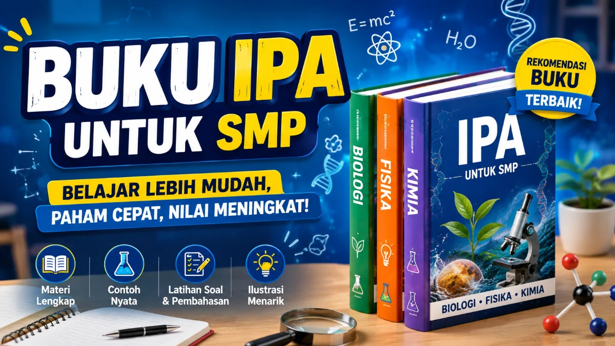 Buku IPA untuk SMP: Panduan Memilih Buku Terbaik untuk Belajar Lebih Mudah