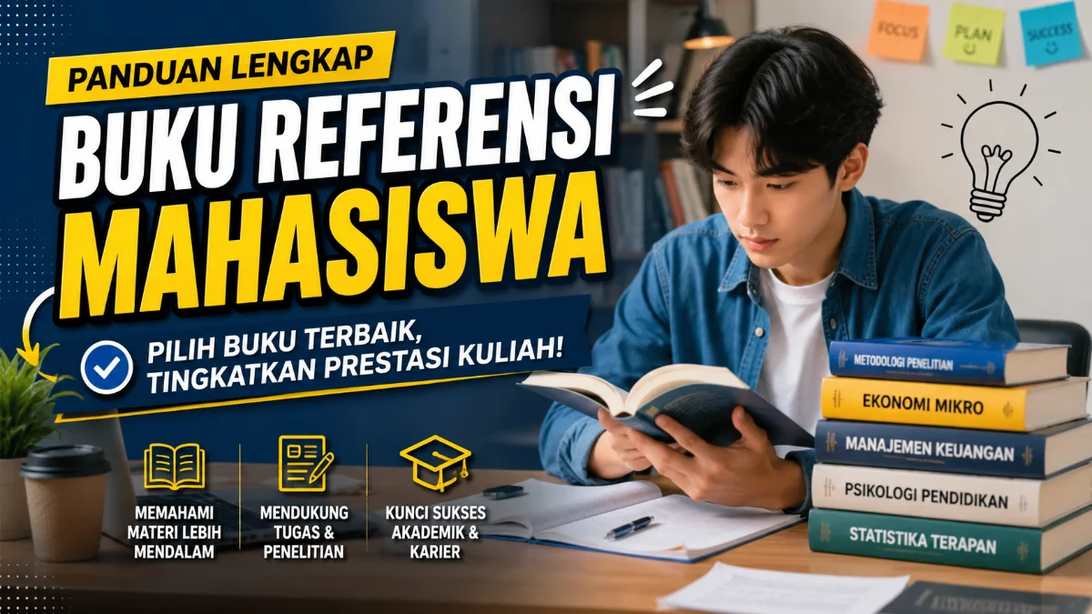 Buku Referensi Mahasiswa: Panduan Memilih Sumber Belajar Berkualitas untuk Mendukung Kesuksesan Akademik