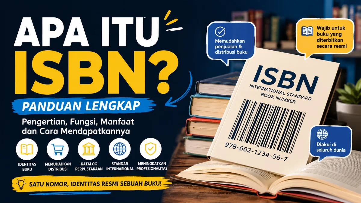 Apa Itu ISBN? Panduan Lengkap Memahami Fungsi, Manfaat, dan Cara Mendapatkannya