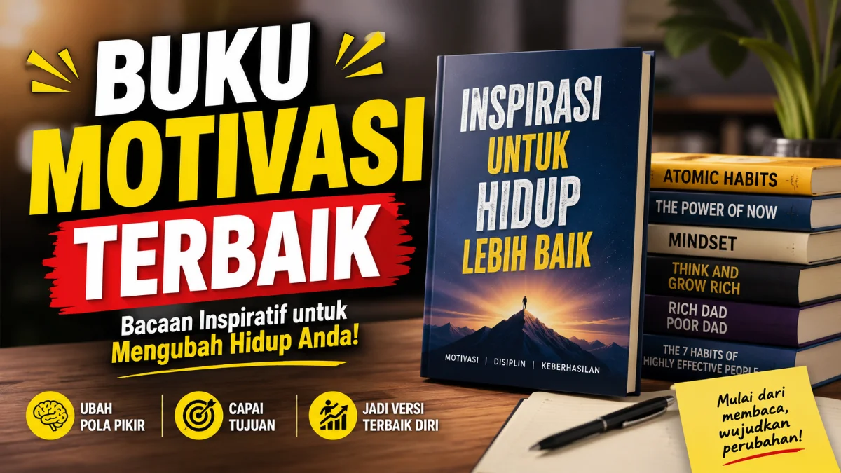 Rekomendasi Bacaan yang Mampu Mengubah Cara Berpikir dan Kehidupan
