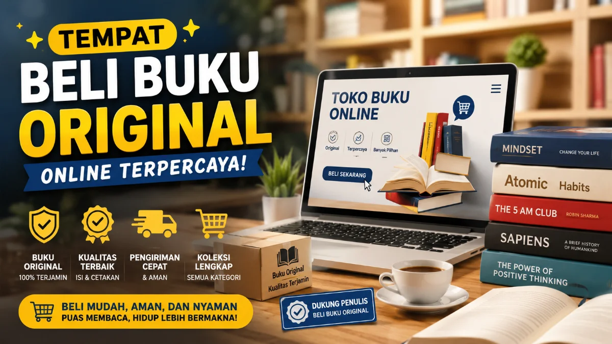 Tempat Beli Buku Original Online