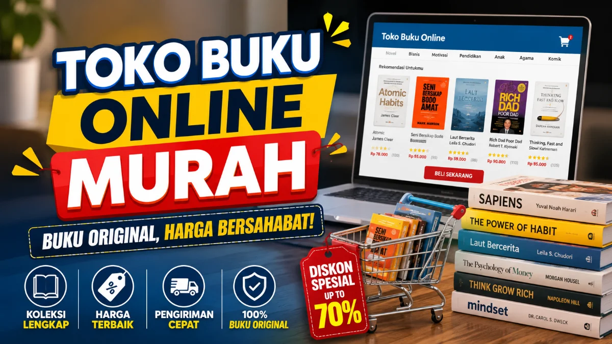 Toko Buku Online Murah: Cara Mendapatkan Buku Berkualitas dengan Harga Terbaik