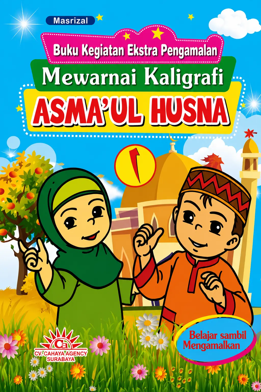 Kegiatan Ekstra Pengamalan Mewarnai Kaligrafi Asma'ul Husna