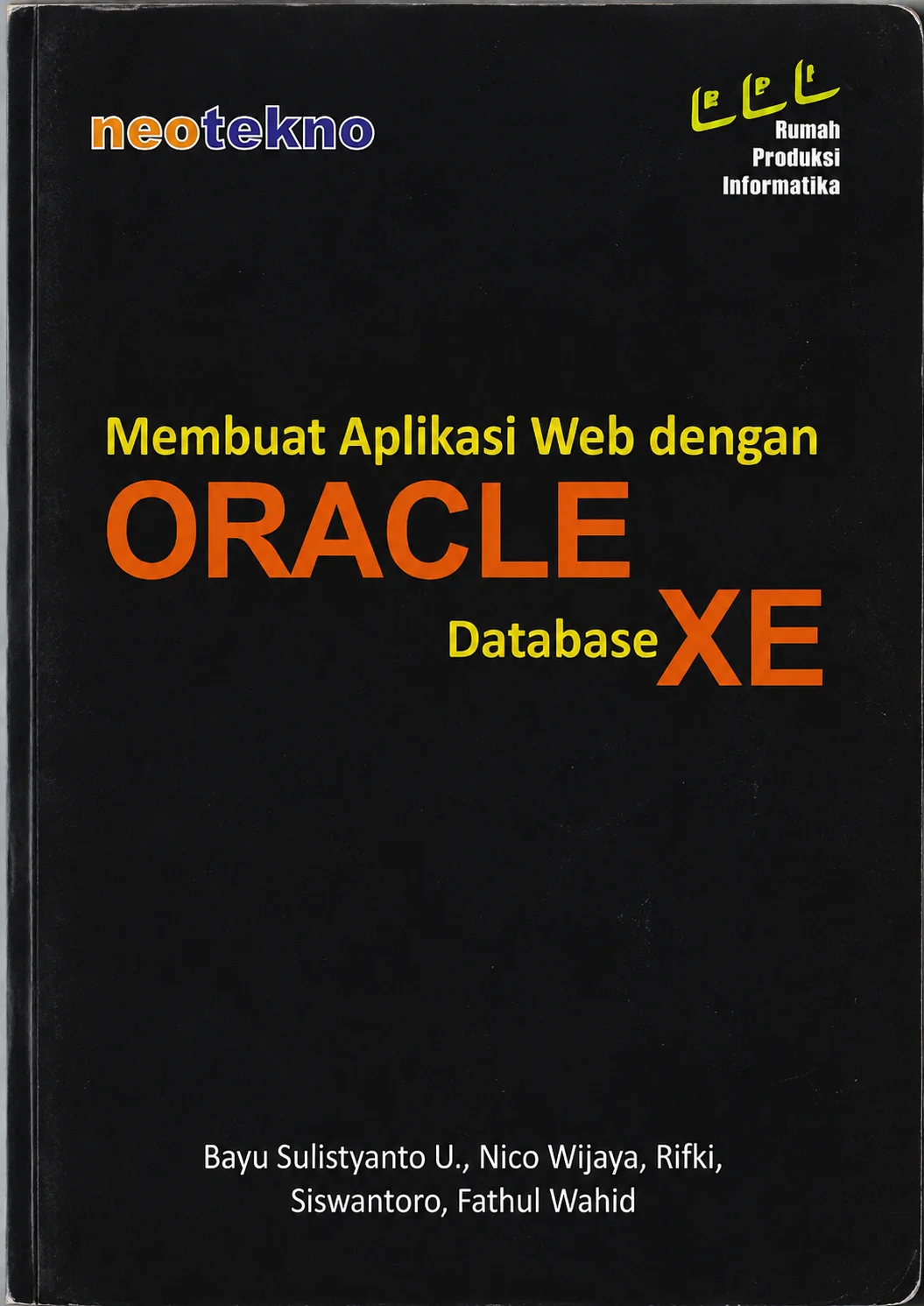 Membuat Aplikasi Web dengan Oracle Database Xe