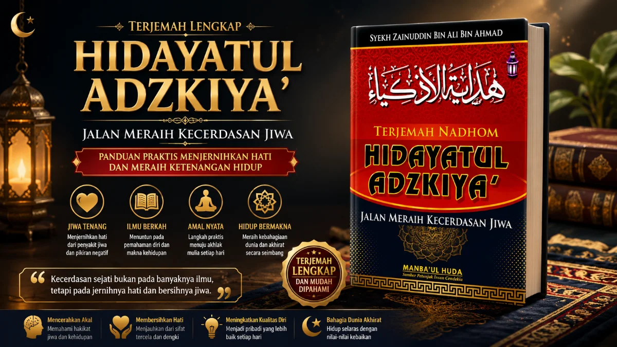 Menyelami Kedalaman Buku Terjemah Nadhom Hidayatul Adzkiya': Panduan Komprehensif Menuju Kecerdasan Jiwa