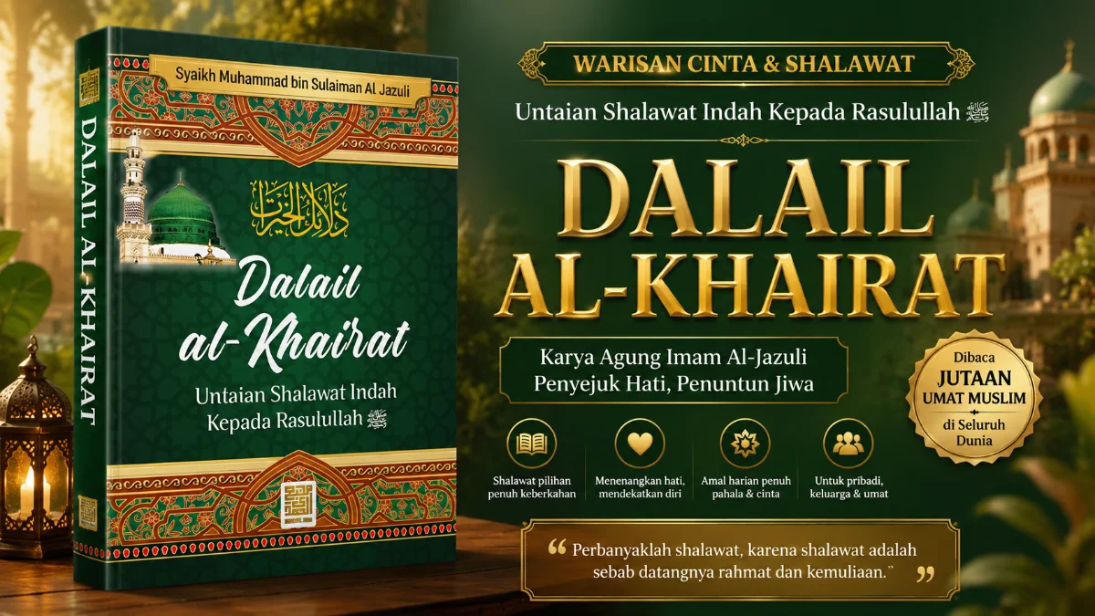 MENYELAMI KEDALAMAN SPIRITUAL MELALUI BUKU TERJEMAH KITAB DALAILUL KHAIRAT: PANDUAN LENGKAP BAGI PECINTA SELAWAT