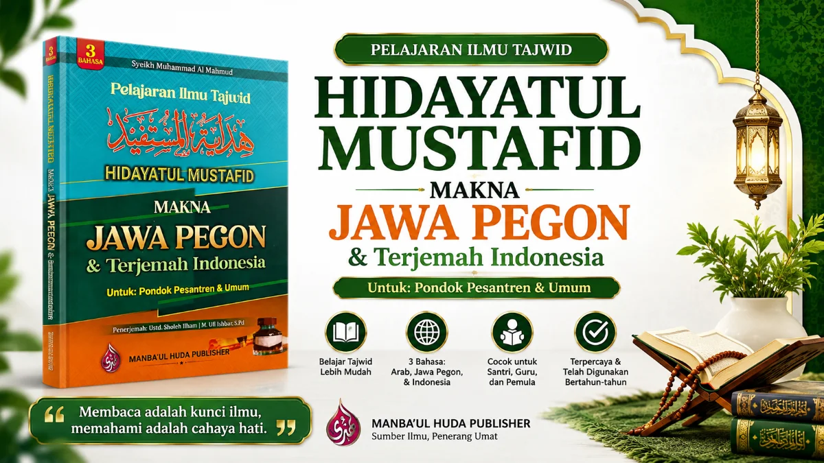 MENGENAL LEBIH DALAM BUKU TAJWID HIDAYATUL MUSTAFID: JEMBATAN TIGA BAHASA MENUJU BACAAN AL-QUR'AN YANG TARTIL