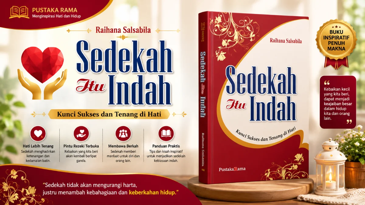 BUKU SEDEKAH ITU INDAH: MENGUPAS TUNTAS KUNCI SUKSES MATERIAL DAN KETENANGAN HATI YANG HAKIKI