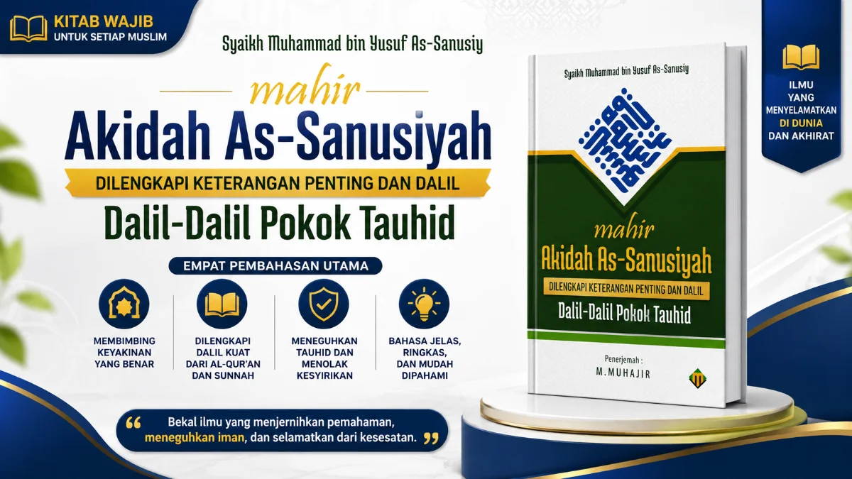MENGENAL LEBIH DEKAT BUKU TERJEMAH AKIDAH SANUSIYAH: FONDASI TAUHID DAN BENTENG IMAN UMAT ISLAM