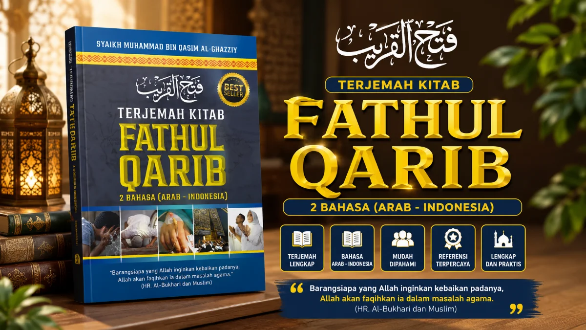 PANDUAN LENGKAP TERJEMAH FATHUL QARIB: ARAB DAN INDONESIA UNTUK PEMULA
