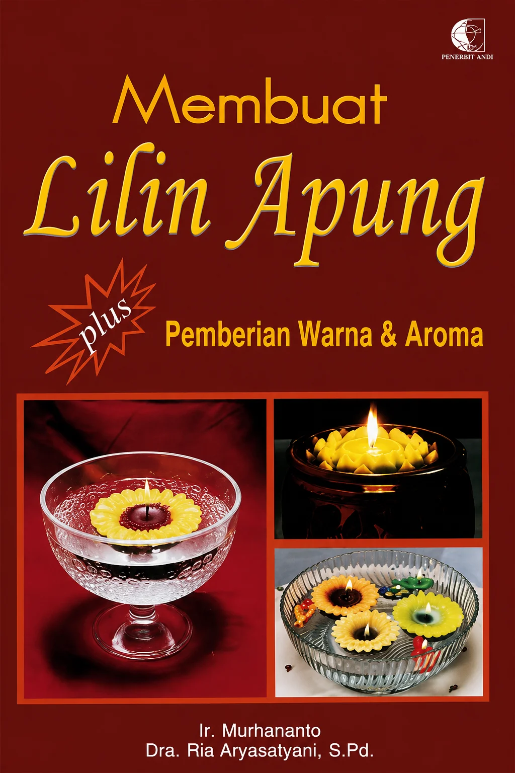 Membuat Lilin Apung plus Pemberian Warna & Aroma