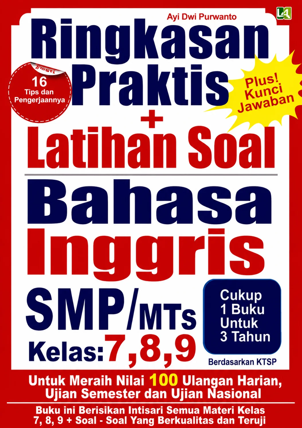 Ringkasan Praktis + Latihan Soal Bahasa Inggris SMP/MTs Kelas 7, 8, 9