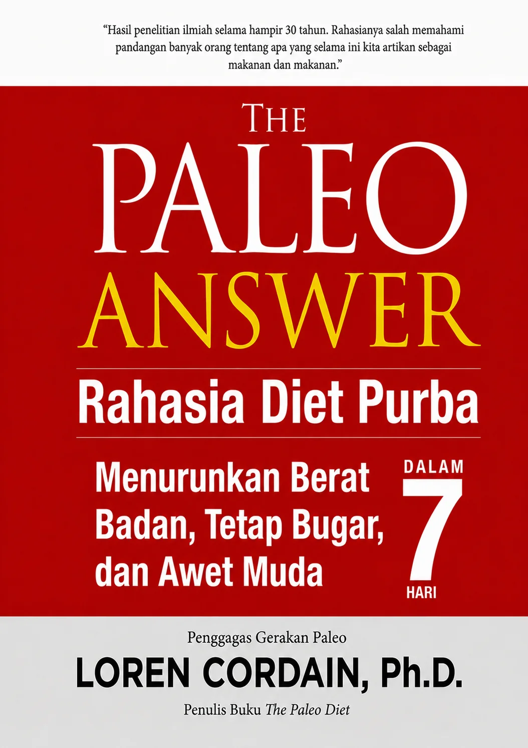 The Paleo Answer | Rahasia Diet Purba