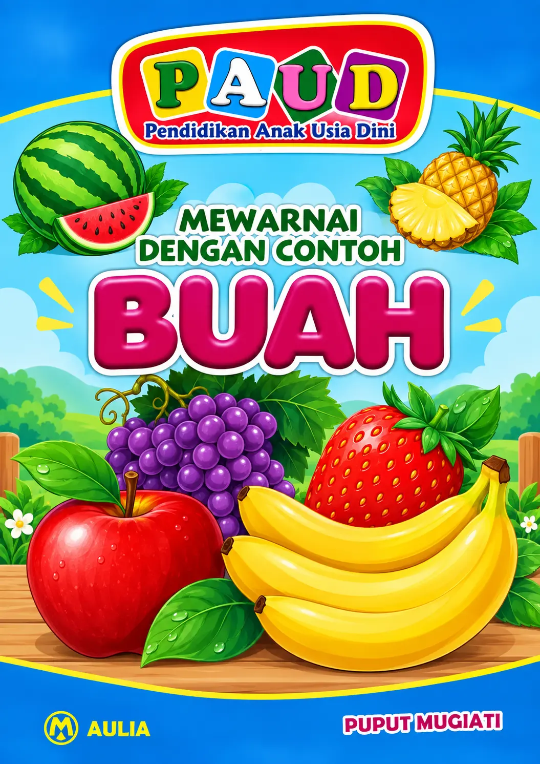 Buku Anak PAUD | Seri Mewarnai dan Pengenalan