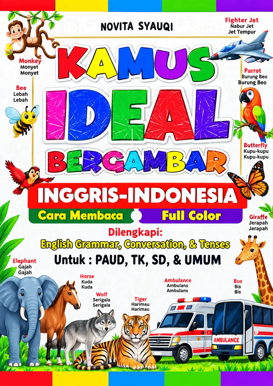 Kamus Ideal Bergambar | Inggris-Indonesia
