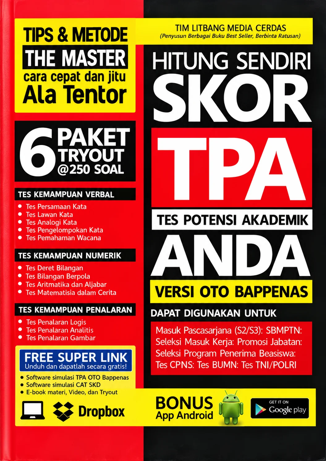 Hitung Sendiri Skor TPA (Tes Potensi Akademik) Anda Versi OTO BAPPENAS