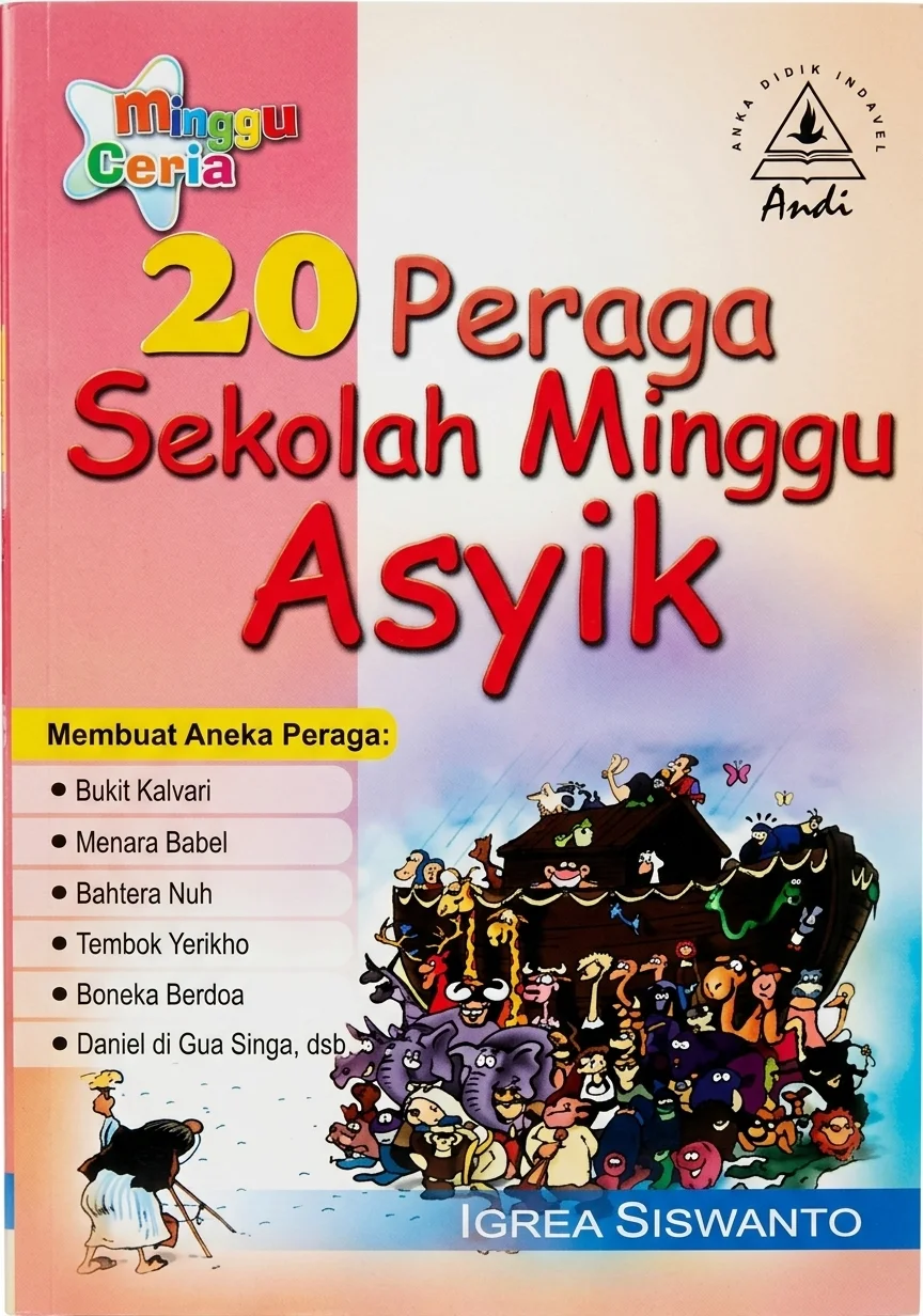 20 Peraga Sekolah Minggu Asyik