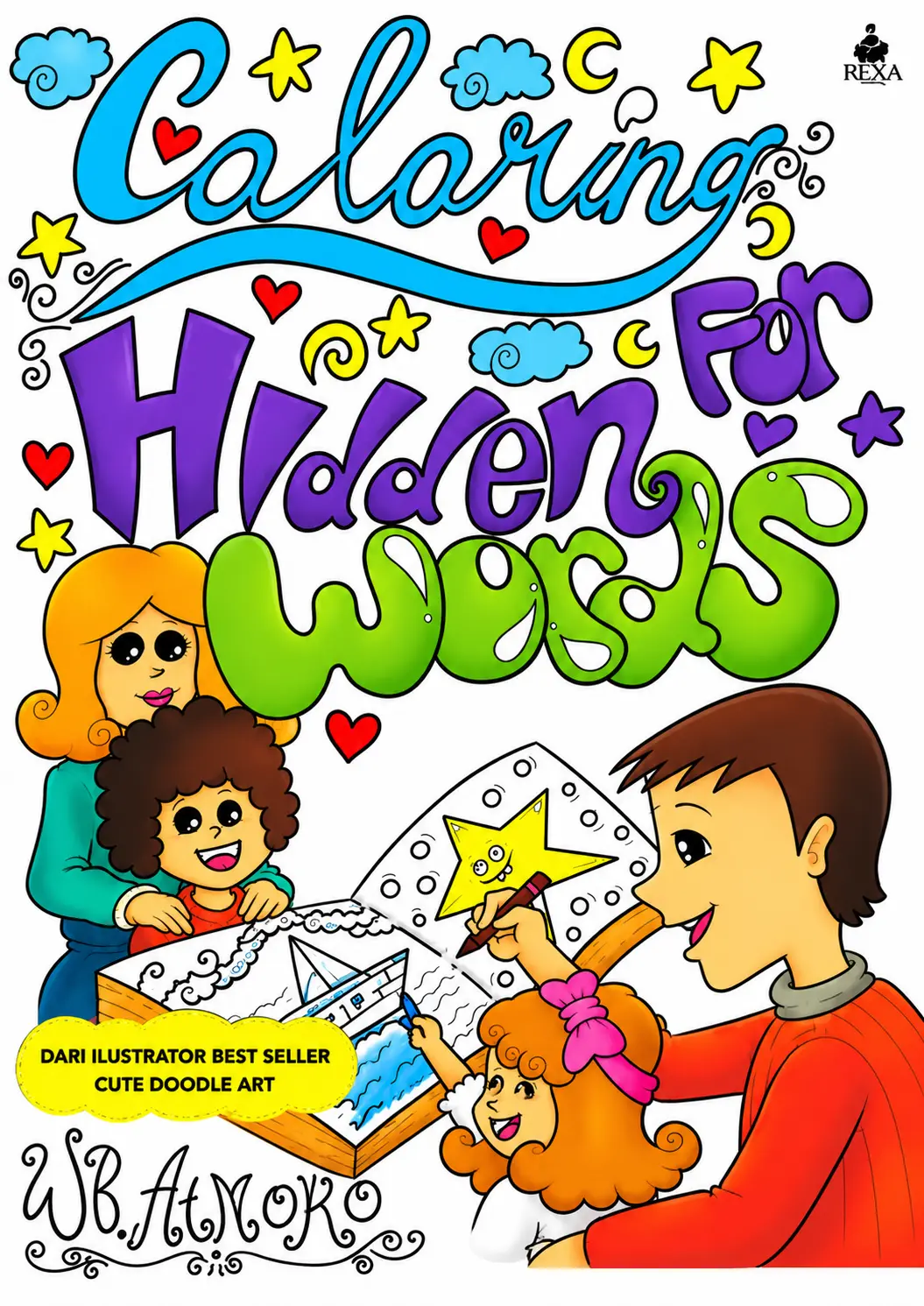 Coloring For Hidden Words