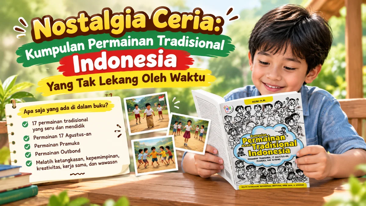 NOSTALGIA CERIA: KUMPULAN PERMAINAN TRADISIONAL INDONESIA YANG TAK LEKANG OLEH WAKTU