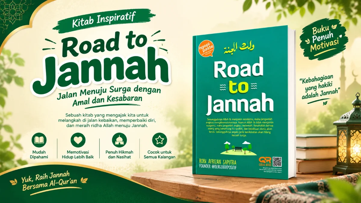 MENELUSURI PETA PERJALANAN SPIRITUAL: BEDAH TUNTAS BUKU "ROAD TO JANNAH" SEBAGAI PANDUAN MERAIH KEBAHAGIAAN ABADI