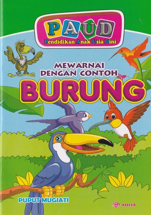 Buku Anak PAUD | Seri Mewarnai dan Pengenalan