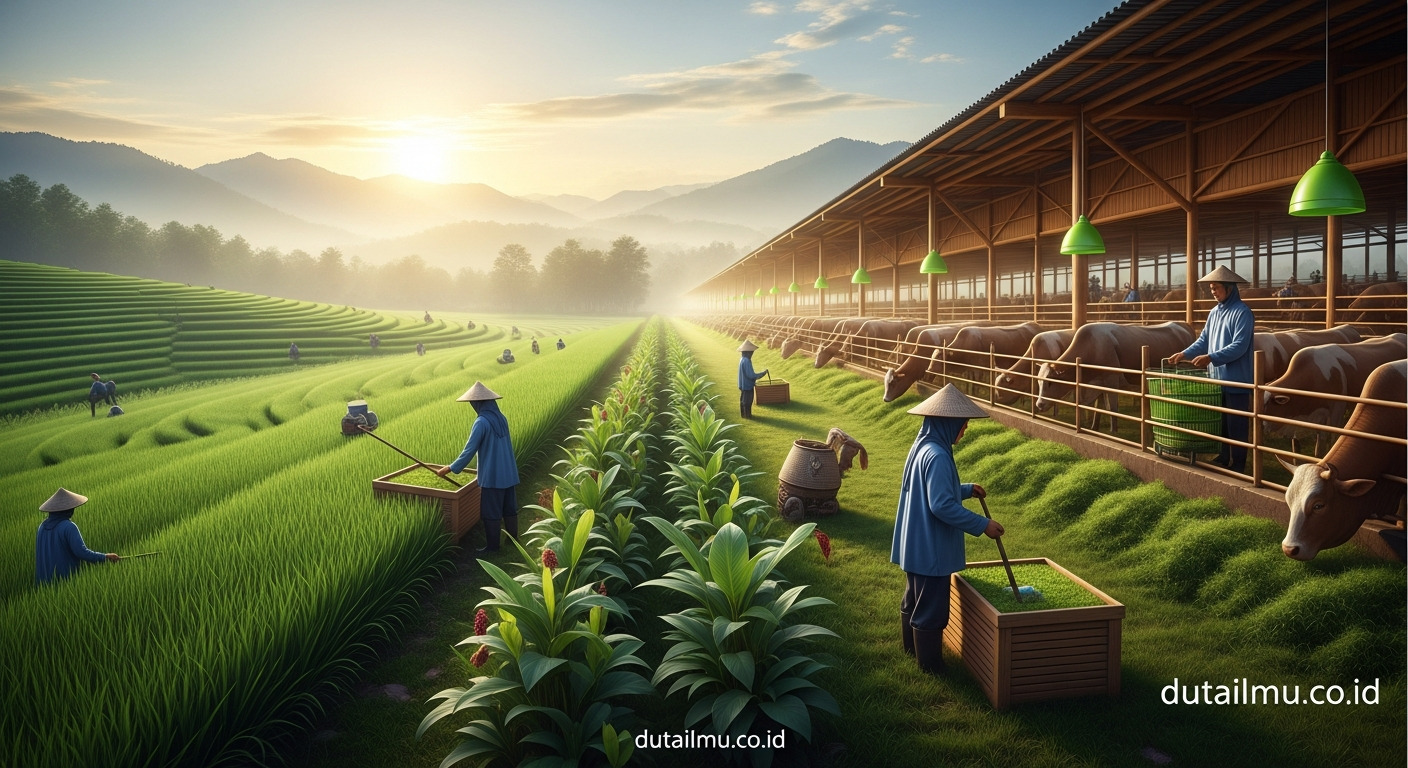 Ketahanan Pangan Nasional Sinergi Pertanian Peternakan Syariah